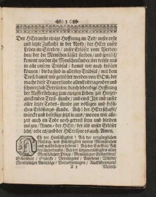 Christliche Leichpredig.
