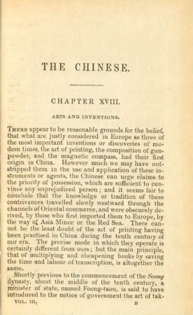 Chapter XVIII. Arts and inventions