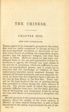 Chapter XVIII. Arts and inventions
