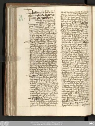 [Petrus de Verberia: Explanatio epistolae sancti Bernardi ad canonicos Lugdunenses]