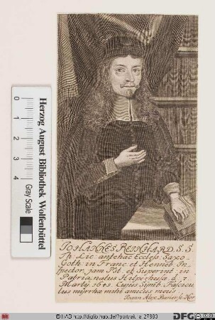Bildnis Johann Reinhard