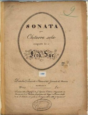 Sonata per chitarra sola