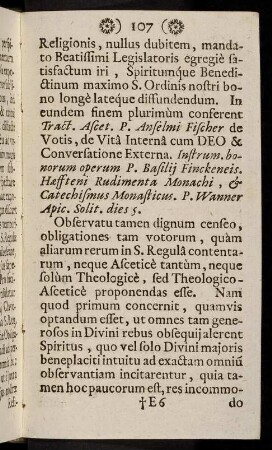 107-114, Observatu tamen dignum censeo, ...