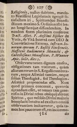 107-114, Observatu tamen dignum censeo, ...