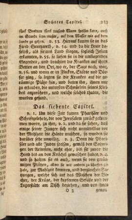 213-228, Das siebente Capitel. - Das neunte Capitel.
