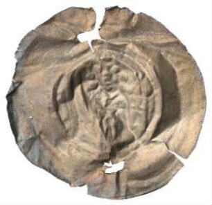 Fundmünze, Brakteat, 1250 - 1265