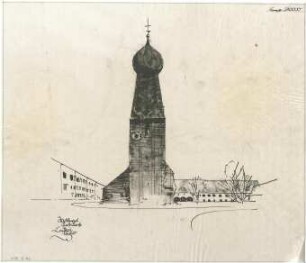 Gsaenger, Gustav; Landshut (Bayern); Kath. Kirche - Perspektive