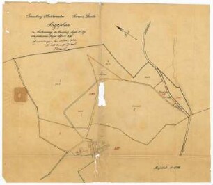 Gesuch der Wilhelm Grafmüller Ehefrau Luise, geb. Bern, um Staatsgenehmigung zur Lostrennung von Grundstücken von ihrem geschlossenen Hofgut