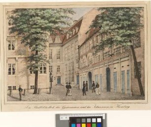 Die Stadtbibliothek, das Gymnasium und das Johanneum in Hamburg (Hamburg's Vergangenheit in bildlichen Darstellungen ; I,41)
