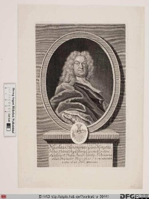 Bildnis Nicolaus Hieronymus Gundling