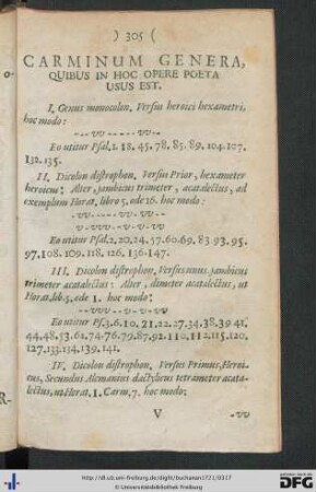Carminum Genera, Quibus In Hoc Opere Poeta Usus Est.