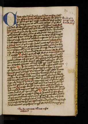 Nota et quaestiones de officio missae.