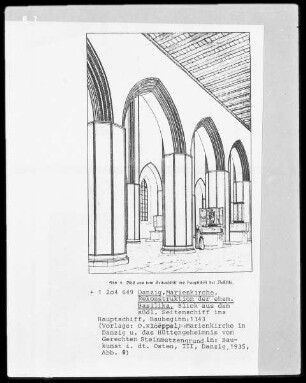 Rekonstruktion der Marienkirche in Danzig