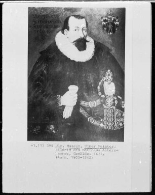 Bildnis des Matthias Altershammer