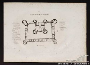 Paln du Chateau de Chambord