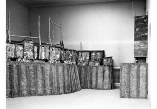 Museums für Islamische Kunst im Pergamonmuseum, Sicherung der Mschatta-Fassade vor Kriegseinwirkungen