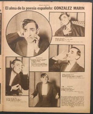 El alma de la poesia española: González Marín [Fotografías]