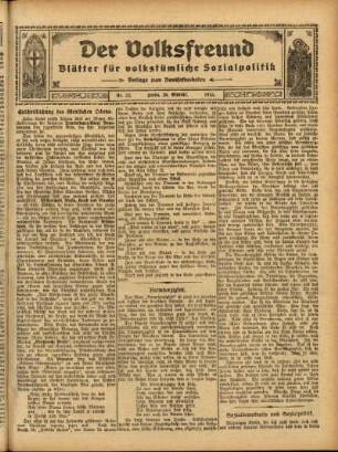 Ausgabe vom Sonntag, den 26. Oktober 1913.