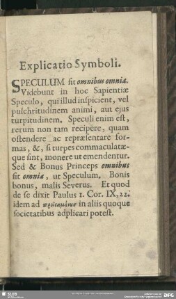 Explicatio Symboli