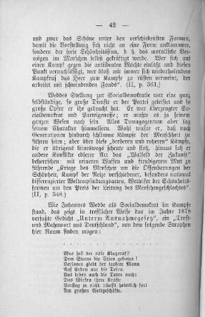 Gedicht: "Unterm Ausnahmegesetz"