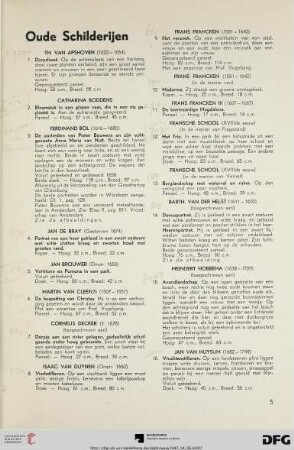 Oude Schilderijen (Nr. 1-68)