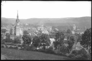 Zschopau. Stadtansicht