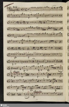 697. Aria: Tutto vezzi, e tutto inchini / Radicchi, G.