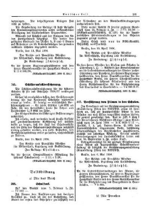 Schülerunfallversicherung : [Erziehung] ; [Für Preußen] ; [Amtliche Erlasse] ; [Amtlicher Teil]