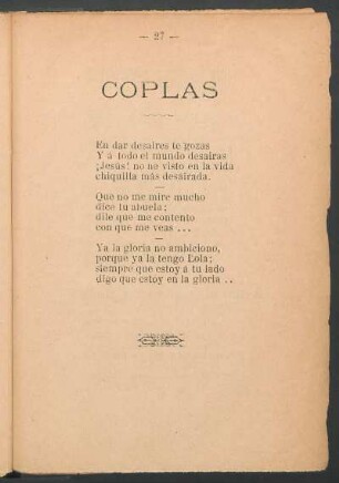 Coplas