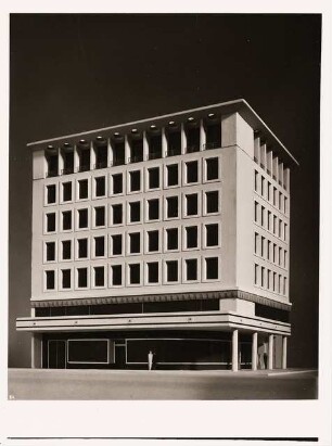 Geschäftshaus, Schweiz: Modellansicht