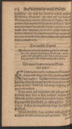 Das zwölfte Capitel.