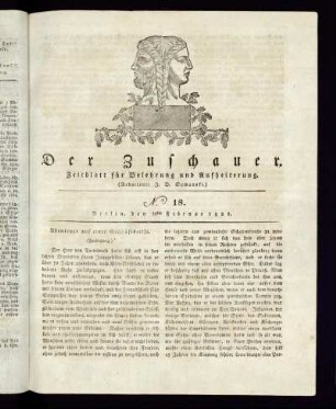 No. 18 - 10. Februar 1821