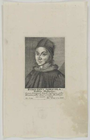 Bildnis des Rvdolphvs Agricola