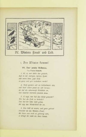 IV. Winters Freud' und Leid