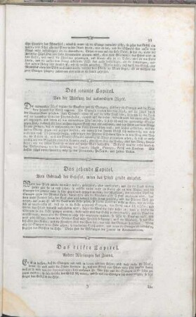 Das eilfte Capitel. Andere Würkungen des Zaums.