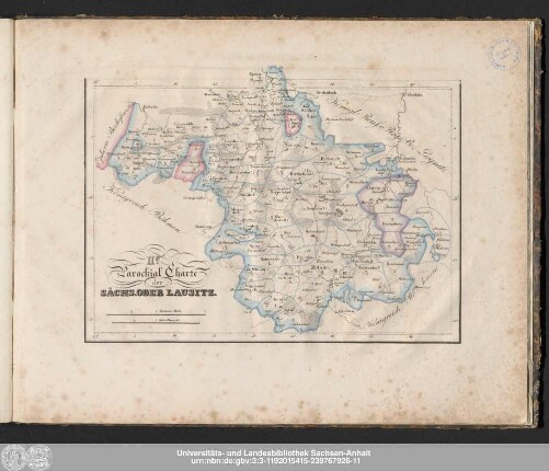 II. Parochial Charte der Sächs. Ober Lausitz.