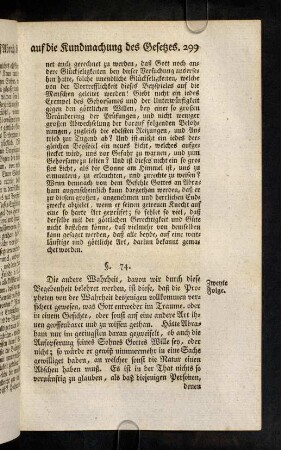 299-303, Die andere Wahrheit, davon wir durchdiese Begebenheit ...