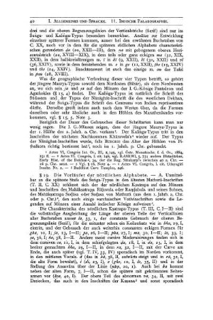 § 19. Die Vorläufer der nördlichen Alphabete.
