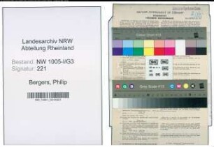 Entnazifizierung Philip Bergers , geb. 15.02.1879 (Beamter)