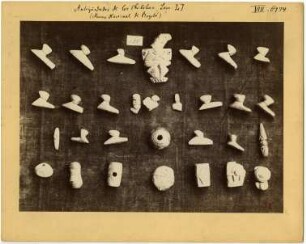 Tonobjekte, Antigüedades de los Chibchas Lam. L I (Museo Nacional Bogotá)