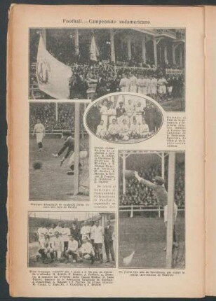 Football.- Campeonato sudamericano