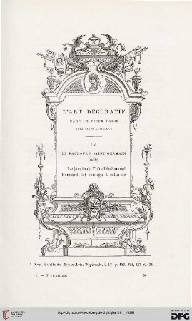 3. Pér. 5.1891: L' art décoratif dans le vieux Paris, 4 [= 5]