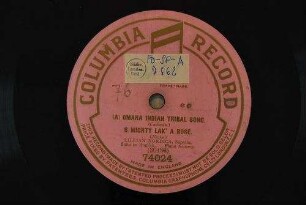 Omaha indian tribal song / (Cadman)