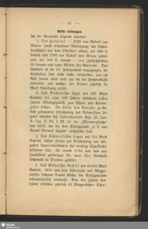 Milde Stiftungen
