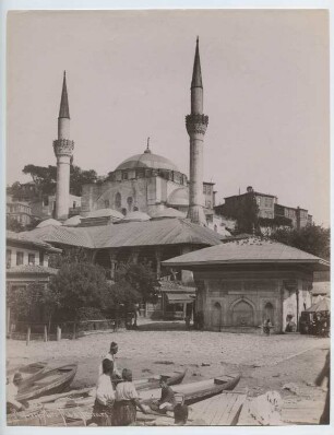Mihrimah-Sultan-Moschee (Iskele-Moschee), Istanbul: Außenansicht