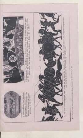 [3.,5.,7., Altkorinthische Vase, Polygnotische Vase und von einer schwarzfigurigen Vase