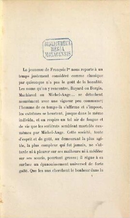 Louise de Savoie et François Ier, trente ans de jeunesse (1485 - 1515)