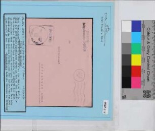 Dienstbrief, Schiffsname/Landeinheit: Stab NSKK-brigade Speer KW Abschnitt Süd, Feldpostnr. 06909; Frankatur, Mi.-Nr.: [Keine]; Poststempel: Masch.-Stpl: K 23 9 43 15-16; Nebenstempel: Feldpost Briefstempel […]