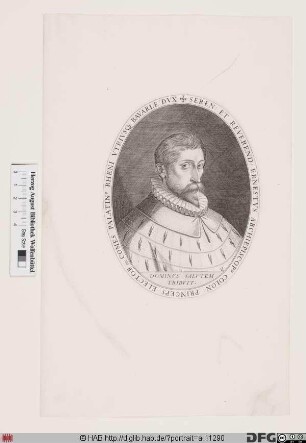 Bildnis Ernst (von Bayern), 1583-1612 Kurfürst u. Erzbischof von Köln