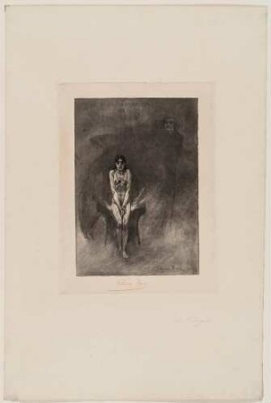Le plus bel amour de Don Juan - Illustration (Blatt 2) zu: "Les Diaboliques" von Jules Barbey d'Aurevilly